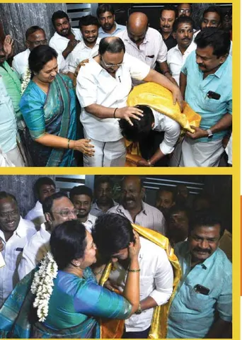 மீண்டும் அழகிரி! -உறவை ஒட்டவைத்த உதயநிதி!