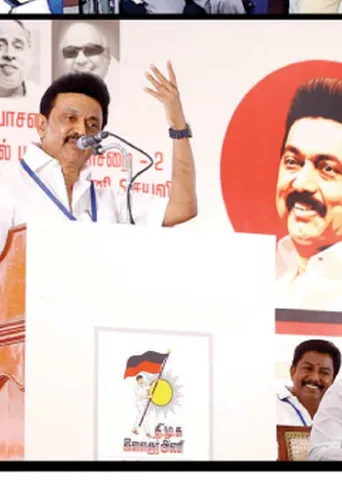 கவர்னருக்கு பொங்கல் வைத்த ஸ்டாலின்!