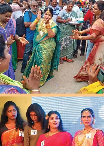 கூவாகத்தில் அமைச்சர் உதயநிதி! திருநங்கைகள் நெகிழ்ச்சி!