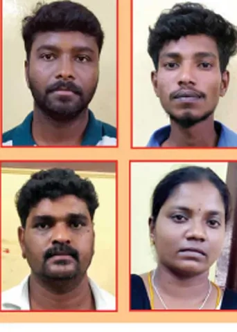நடமாடும் கருக்கலைப்பு மையம்! நால்வர் கைது!