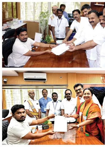 கேப்டன் மகன் - "சித்தி' ராதிகா! காங்கிரஸின் கை ஓங்குமா? -களைகட்டும் விருதுநகர்!