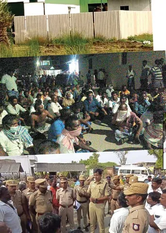 இன்னொரு ஸ்டெர்லைட்? ஆலைக்கெதிராக தேர்தல் புறக்கணிப்பு!