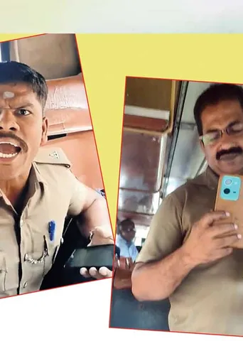 காக்கிச் சட்டையில் யாருக்கு அதிகாரம்? காவலர் யள் கண்டக்டர்.!
