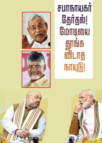 சபாநாயகர் தேர்வு! மோடிக்கு குடைச்சல் தரும் கூட்டணிக்  கட்சிகள்!