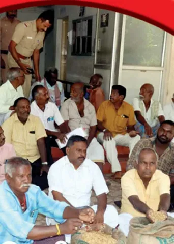 அதிகாரிகள் அலட்சியம்! விரக்தியில் குமரி விவசாயிகள்!