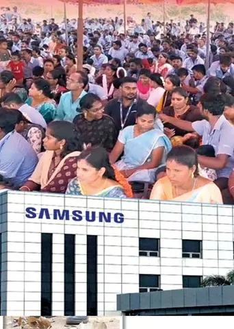 சாம்சங் Vs தொழிலாளர்கள் தீர்வு காண முதல்வர் தீவிரம்!