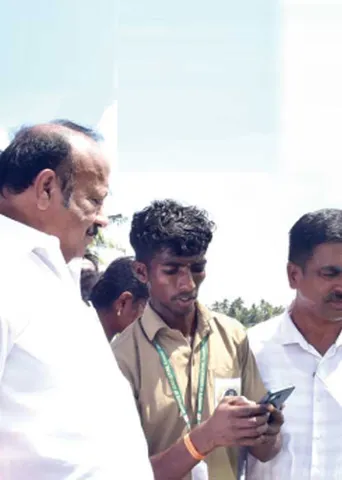 மின்னணு பயிர் சர்வே! அச்சத்தில் வேளாண் மாணவிகள்! -வலுக்கும் எதிர்ப்பு!