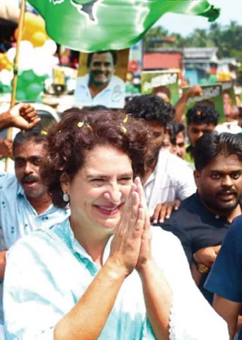 ராங்கால்! கலக்கும் பிரியங்கா! கலக்கத்தில் பா.ஜ.க.! தலைமறைவு பின்வாசல் வழியே தப்பி ஓடிய கஸ்தூரி!