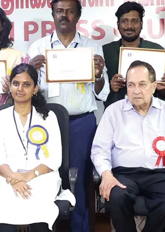 சென்னை பத்திரிகையாளர் மன்றத் தேர்தல்! சாதித்த நீதி அணி!