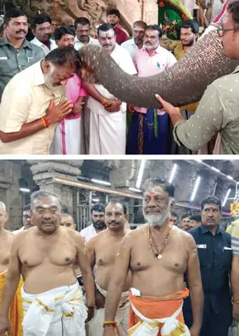ஓ.பி.எஸ். ஆன்மிக யாத்திரை! -லைம்லைட் பின்னணி!