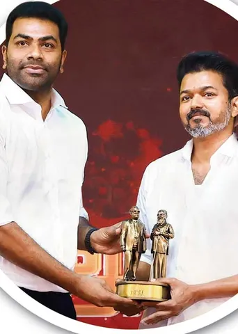 விஜய்யிடம் ஆதவ் தஞ்சம்! அலறும் த.வெ.க.!