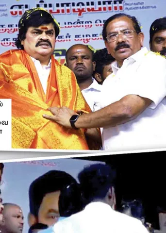 அடி மாறி விழுந்திருச்சு.. ராஜேந்திரபாலாஜி Vs மாபா பாண்டியராஜன்!