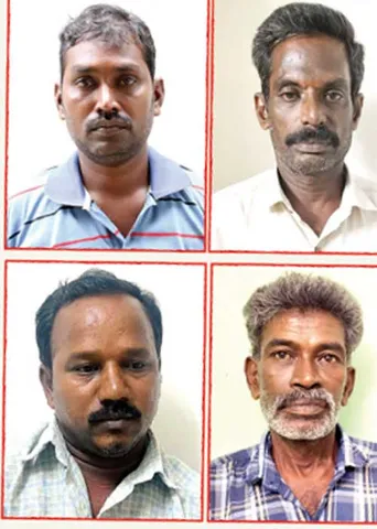 சி.சி.டி.வி. ஃபுட்டேஜ்... பஜாஜ் பைக் வெளிச்சம்... 3சிக்கிய குற்றவாளிகள் பின்னணி
