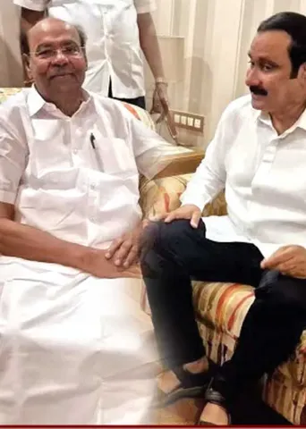 ராமதாஸ் அன்புமணி சந்திப்பு! -பின்னணியில் பா.ஜ.க!
