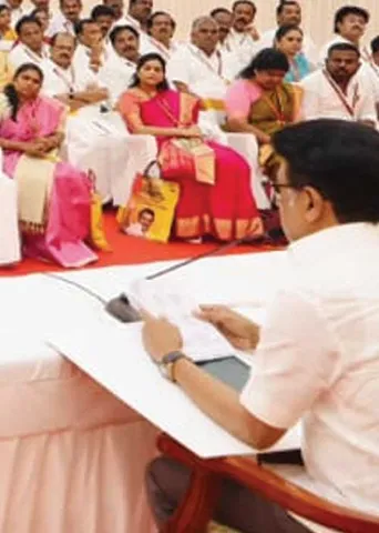 ஸ்டாலின் கடுகடு! எ.வ.வேலு சிடுசிடு! அப்செட்டில் சேலம் உடன்பிறப்புக்கள்!