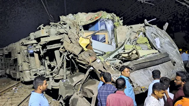 Odisha triple train crash