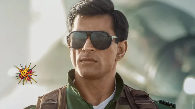Karan Singh Grover as Squadron Leader Sartaj Gill fighter.png