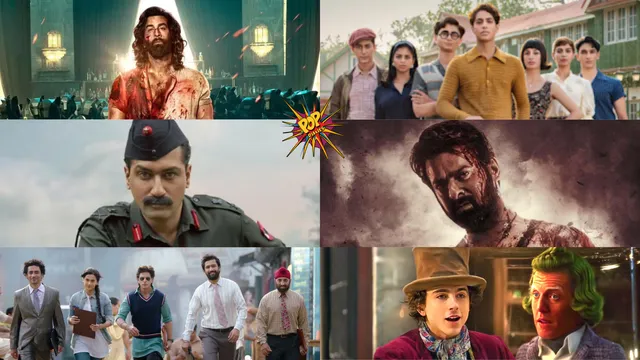 Movies and Series Releasing In December 2023 ranbir kapoor Animal vicky kaushal Sam Bahadur shah rukh khan Dunki The Archies prabhas Salaar december movie releases.png