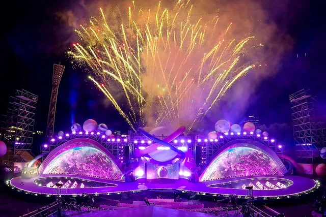 BTS 10th Anniversary Fireworks