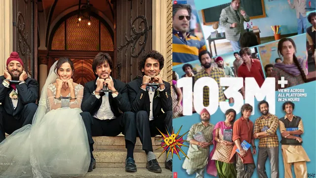 Dunki Drop 4 becomes the highest viewed trailer in 24 hrs shah rukhkhan srk.png