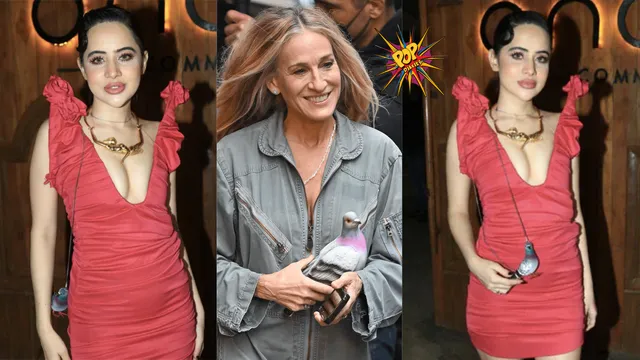 Uorfi Javeds New Accessory Draws Comparisons to Carrie Bradshaws Iconic Pigeon Purse.png
