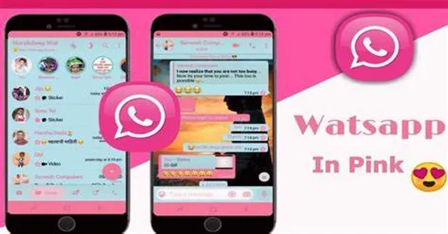 WhatsApp Pink
