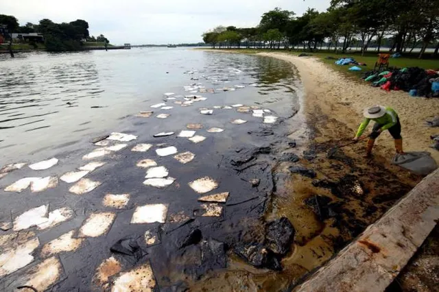 Clean Beaches Following Major Oil Spill 