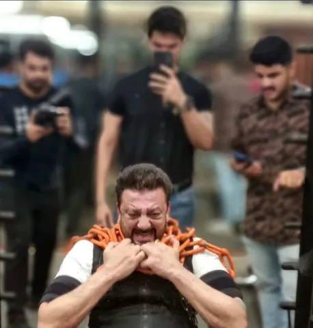 "Nobody cares about your story till you win, so WIN!" shared Sanjay Dutt with a tough workout picture from his gym session
