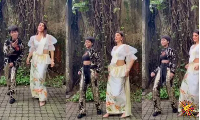 Instagram Reel:-Jacqueline Fernandez grooves with Yohani on Manike Mage Hithe Song