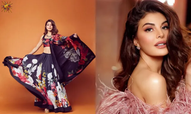 Jacqueline Fernandez Poses in a Floral Print Lehenga and Wins the Internet