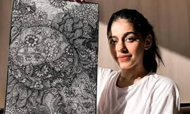 Alaya F shares her thought with her artwork! An artist, best with its art!