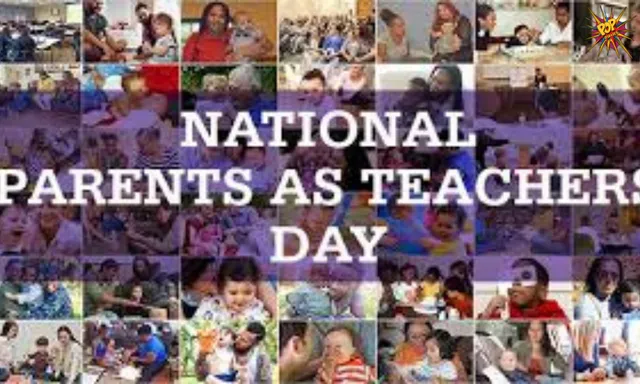 Parents are the first teachers of our lives! Happy National Parents as Teachers Day!