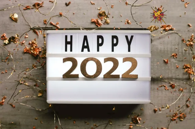 Telly celebs welcome the new year in the best way possible.