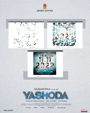 Samantha's 'Yashoda' team unique plan to reveal Release Date impresses fans!!