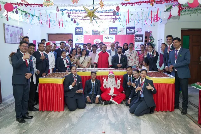 NIPS School of Hotel Management celebrates the grand cake mixing ceremony in Bhubaneswar