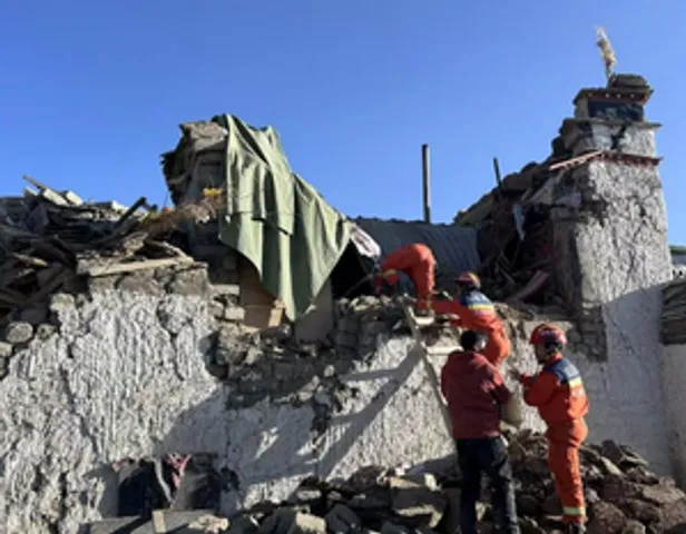 Nepal-Tibet earthquake claims 95 lives, 130 injured