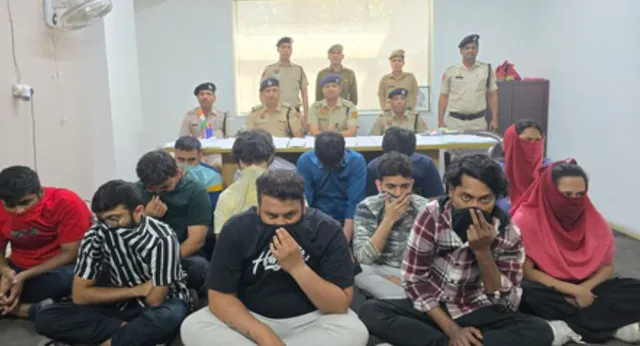 13 arrested for defrauding foreign nationals through fake call center in Gurugram