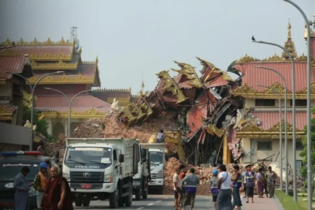 Death toll rises to 1,644 following powerful earthquake in Myanmar
