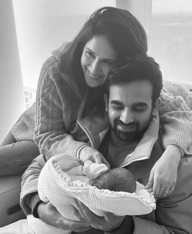 'Precious little baby boy': Zaheer Khan, wife Sagarika welcome first child