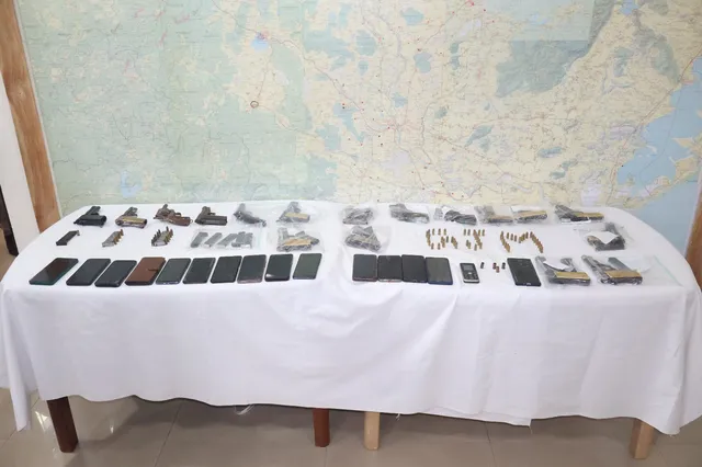 18 held, 17 illegal firearms seized in overnight crackdown by Ganjam police