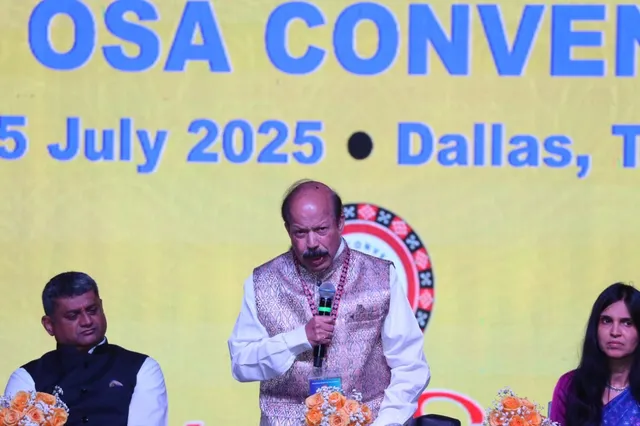 Renowned scientist, philanthropist Dr. SK Dash addresses 56th OSA Annual Convention in Dallas