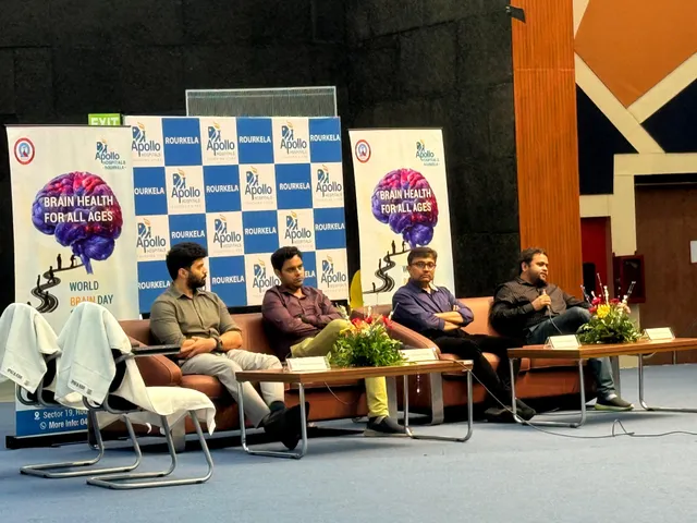 Apollo Hospitals Rourkela celebrates World Brain Day with expert talk and public engagement