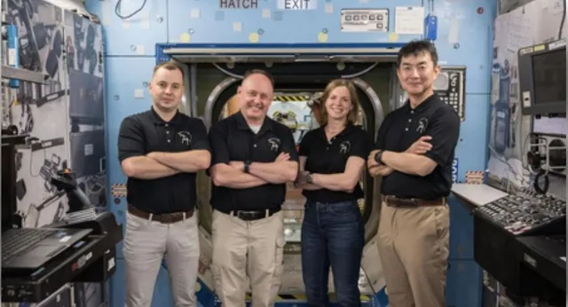 Four astronauts from US, Japan, and Russia successfully dock at space station: NASA