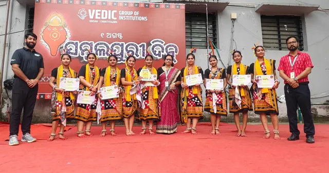 Vedic International School Celebrates Sambalpuri Day with Cultural Fervour