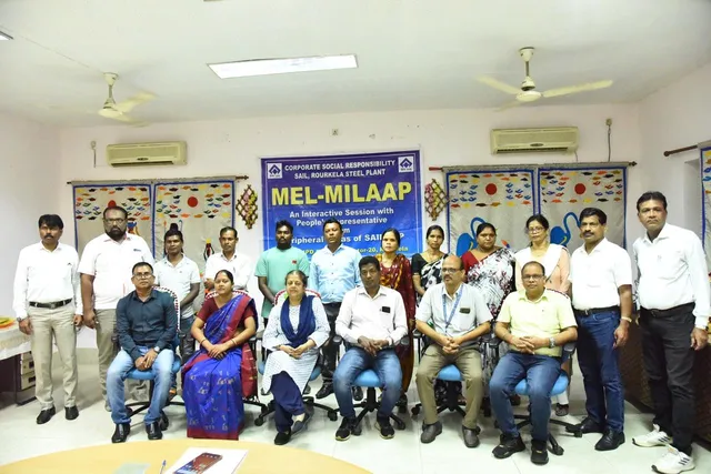 SAIL, Rourkela Steel Plant organises “Mel Milap’ an interface programme with the elected representatives of Bondamunda Gram Panchayat