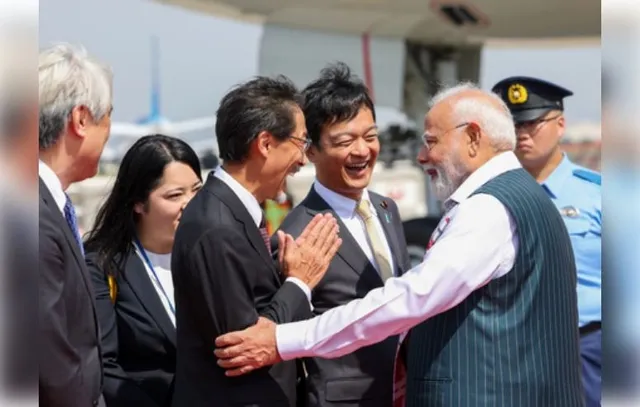 Opportunity to deepen existing partnerships: PM Modi upon arrival in Japan