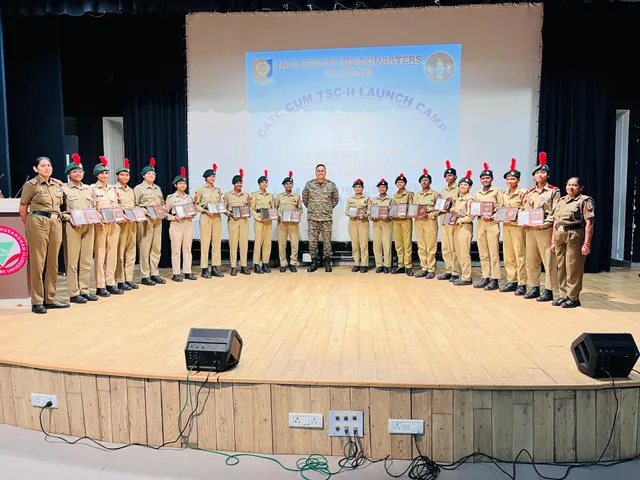 CATC cum TSC (Girls) launch camp concludes