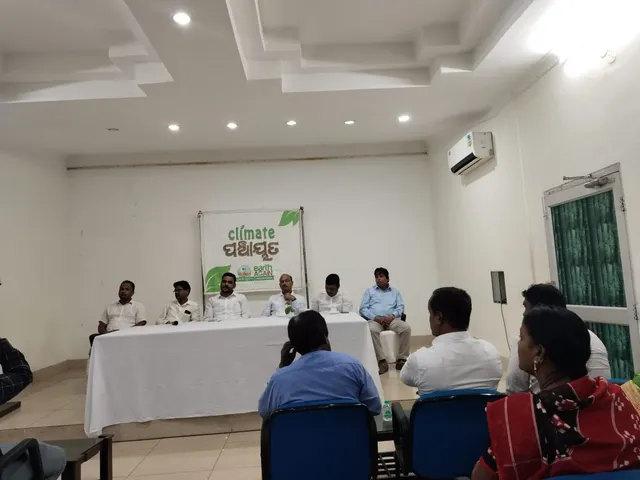 Climate Panchayat: Odisha Minister Sampad Swain Calls for Urgent Action on Climate Change at Paradip Meet
