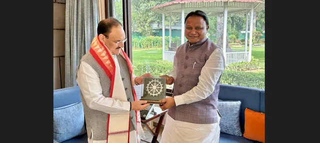 Odisha CM Majhi meets BJP president Nadda in Delhi, discusses organisational matters