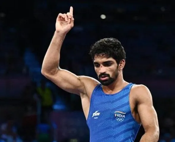 Olympic bronze medallist Aman Sehrawat suspended by WFI